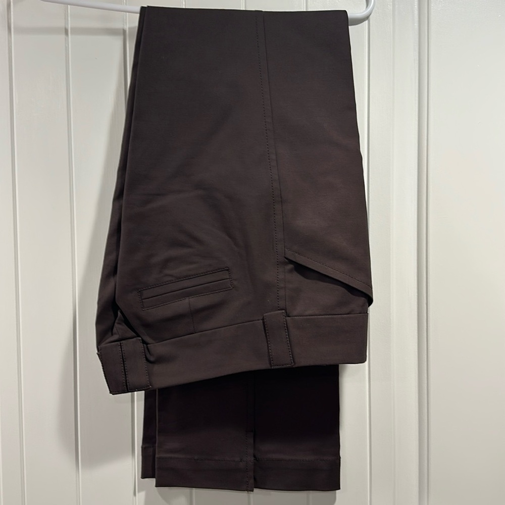 Banana Republic Dark Brown Stretch Pants Size 4